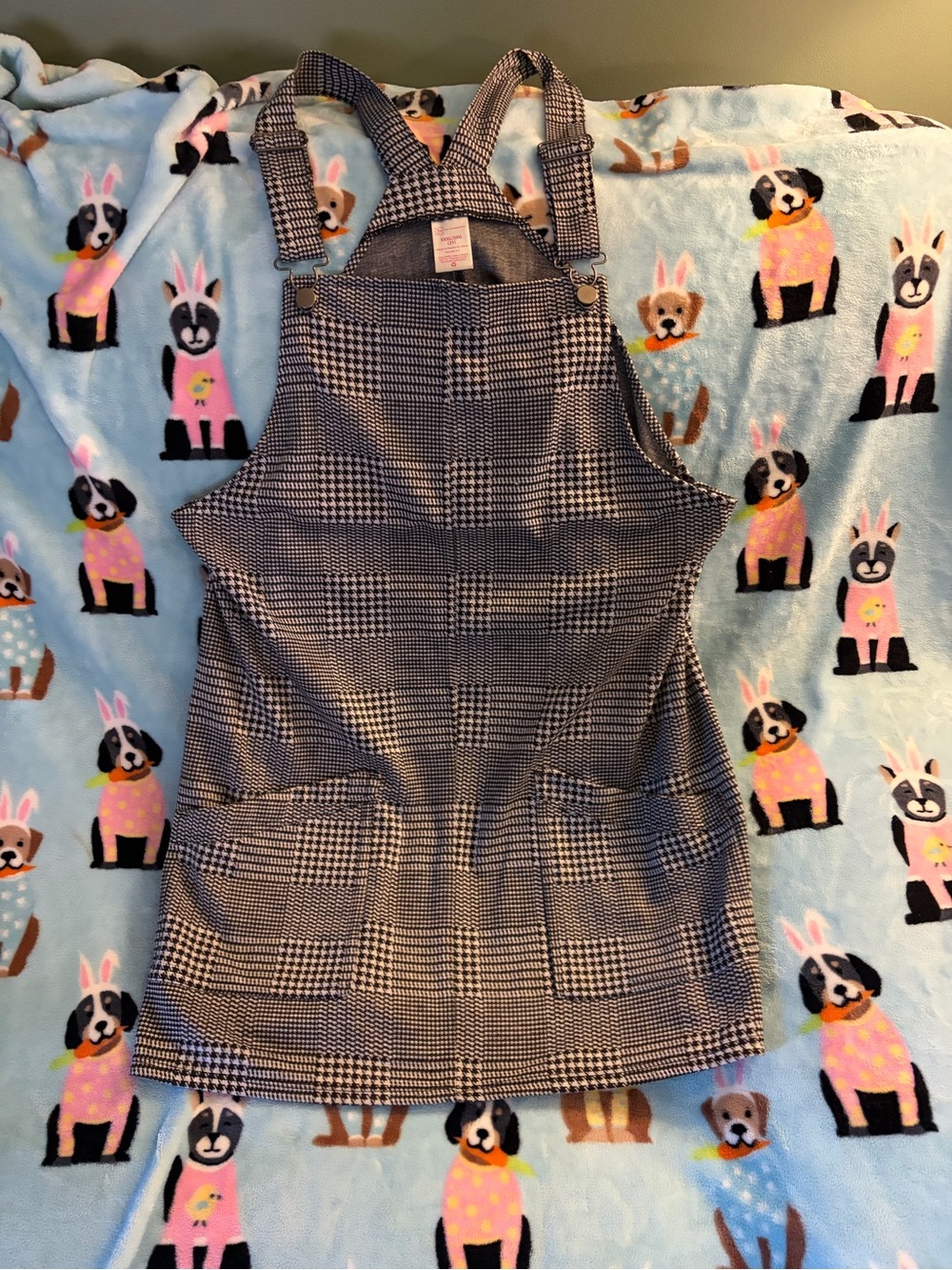 No Boundaries Black & White overalls